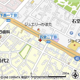 ピザハット　石堂店周辺の地図