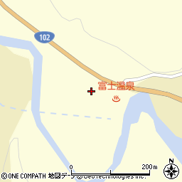青森県平川市葛川大川添周辺の地図
