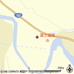 青森県平川市葛川（大川添）周辺の地図