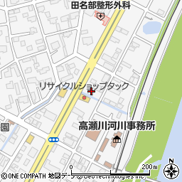 株式会社アペックス　八戸出張所周辺の地図