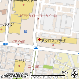 自遊空間八戸沼館店周辺の地図
