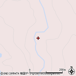 吉状沢周辺の地図