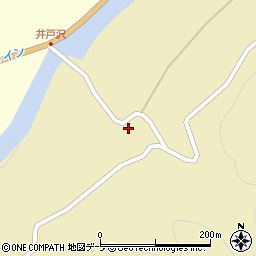 青森県平川市切明上井戸27周辺の地図