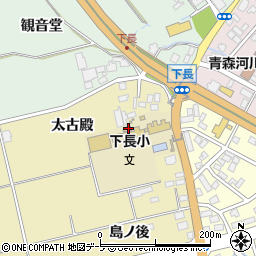 青森県八戸市長苗代太古殿4周辺の地図