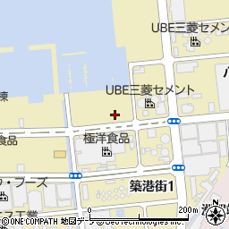 青森県八戸市築港街周辺の地図