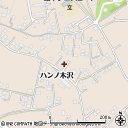 青森県八戸市鮫町ハン木沢30周辺の地図