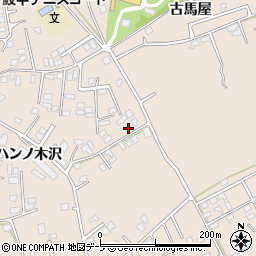 青森県八戸市鮫町古馬屋周辺の地図