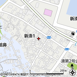 〒031-0811 青森県八戸市新湊の地図