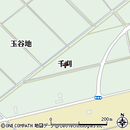 青森県八戸市河原木千刈周辺の地図