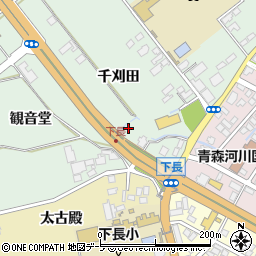 青森県八戸市河原木千刈田5周辺の地図
