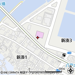 青森県八戸市新湊周辺の地図