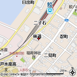 島田木材店周辺の地図