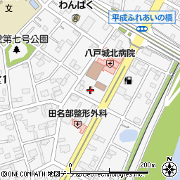 青森県八戸市石堂1丁目14-3周辺の地図