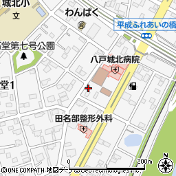 青森県八戸市石堂1丁目14-7周辺の地図