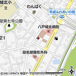 青森県八戸市石堂1丁目14-8周辺の地図