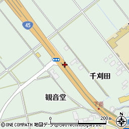 国道４５号線周辺の地図