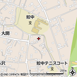 青森県八戸市鮫町大開38周辺の地図