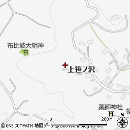 青森県八戸市尻内町（上笹ノ沢）周辺の地図