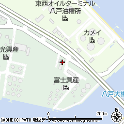 富士油業株式会社　八戸支店周辺の地図