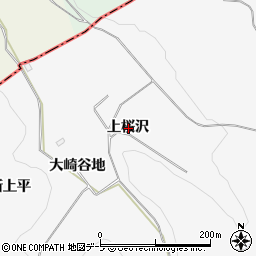 青森県八戸市尻内町上桜沢周辺の地図
