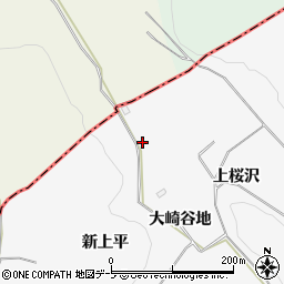 青森県八戸市尻内町新上平周辺の地図