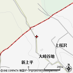 青森県八戸市尻内町（新上平）周辺の地図