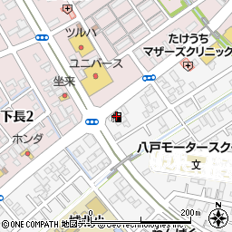 ＥＮＥＯＳ八戸石堂ＳＳ周辺の地図