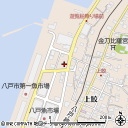 荒谷竹材店周辺の地図