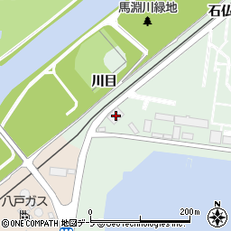 青森県八戸市河原木川目15周辺の地図
