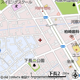 青森県八戸市下長2丁目19周辺の地図