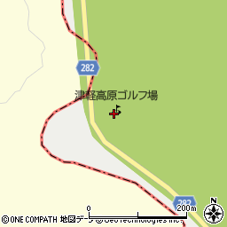 青森県平川市小国（深沢）周辺の地図