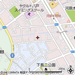 青森県八戸市下長2丁目20周辺の地図