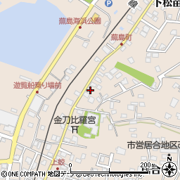 青森県八戸市鮫町下松苗場10周辺の地図