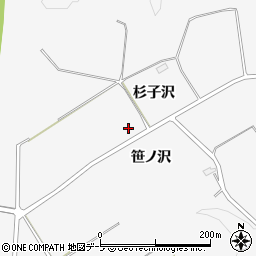 青森県八戸市尻内町（杉子沢）周辺の地図