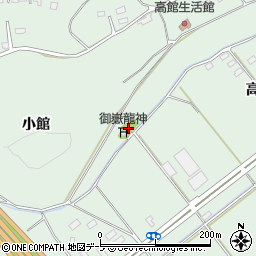 青森県八戸市河原木（小館）周辺の地図