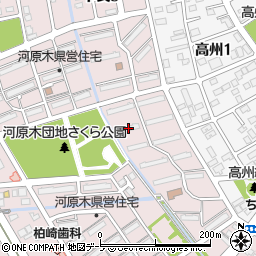 河原木団地市営住宅Ａ－３周辺の地図