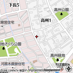 アシード株式会社　八戸営業所周辺の地図