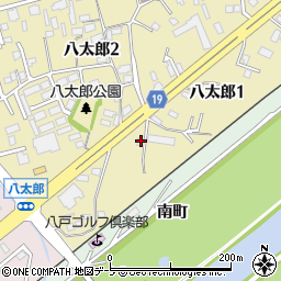 文化シヤッター株式会社八戸営業所周辺の地図