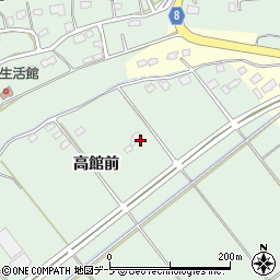 青森県八戸市河原木（高館前）周辺の地図