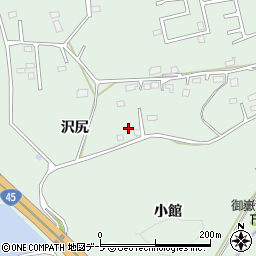青森県八戸市河原木沢尻8-20周辺の地図