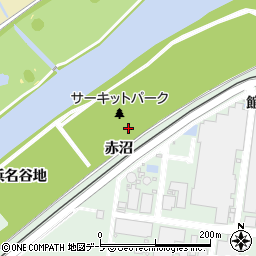 青森県八戸市河原木赤沼周辺の地図