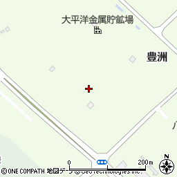 青森県八戸市豊洲周辺の地図