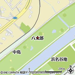 青森県八戸市河原木八太郎周辺の地図