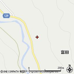 青森県弘前市藍内周辺の地図
