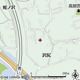 青森県八戸市河原木沢尻12周辺の地図