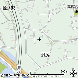 青森県八戸市河原木沢尻12-7周辺の地図
