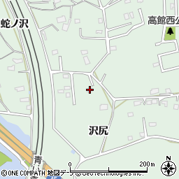青森県八戸市河原木沢尻11-45周辺の地図
