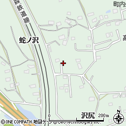 青森県八戸市河原木袖ノ沢26周辺の地図