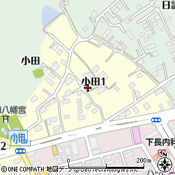 〒039-1160 青森県八戸市小田の地図