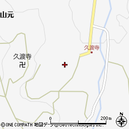 青森県弘前市坂元周辺の地図